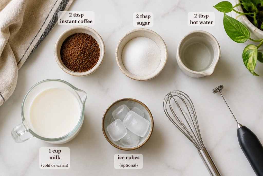 Whip Up Delicious Dalgona Coffee in Just a Few Steps! 3 Ingredients for dalgona coffee recipe