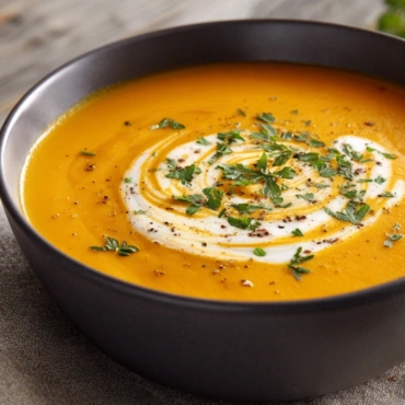 Creamy Carrot Soup: 3 Simple Secrets for Cozy Winter Comfort 5 Roasted carrots with olive oil and sea salt on parchment paper