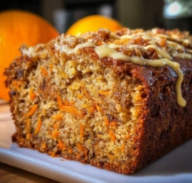 Carrot Quick Bread Loaf