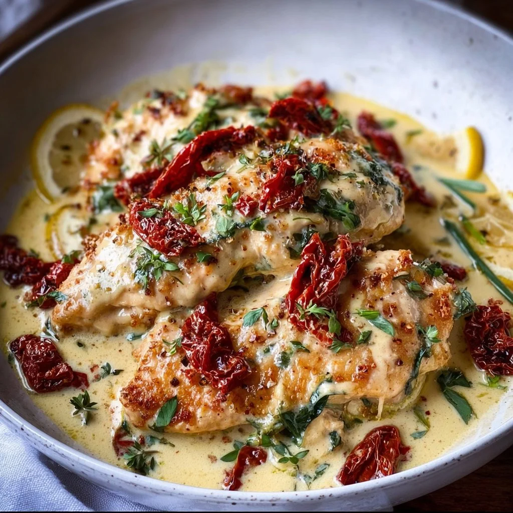 creamy-chicken-with-sun-dried-tomatoes