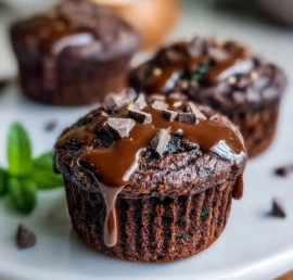 Chocolate Spinach Muffins