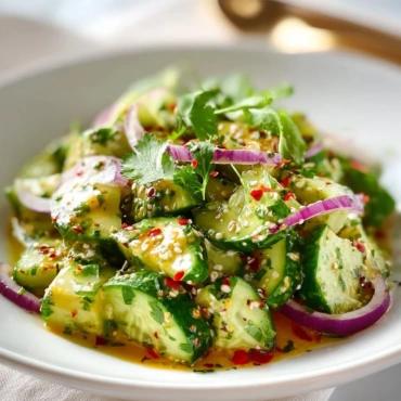 Best Creamy Cucumber Avocado Salad Recipe