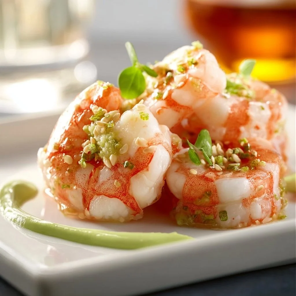 Easy Shrimp Cocktail with Wasabi
