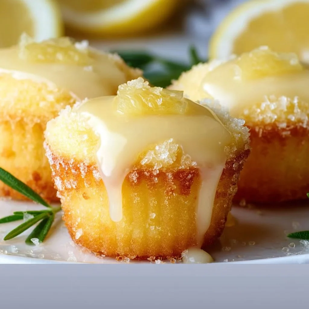 Mini Lemon Drop Cakes That Brighten Up Your Day 2 Mini Lemon Drop Cakes That Brighten Up Your Day