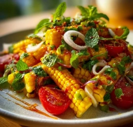 Summer Herb and Corn Salad
