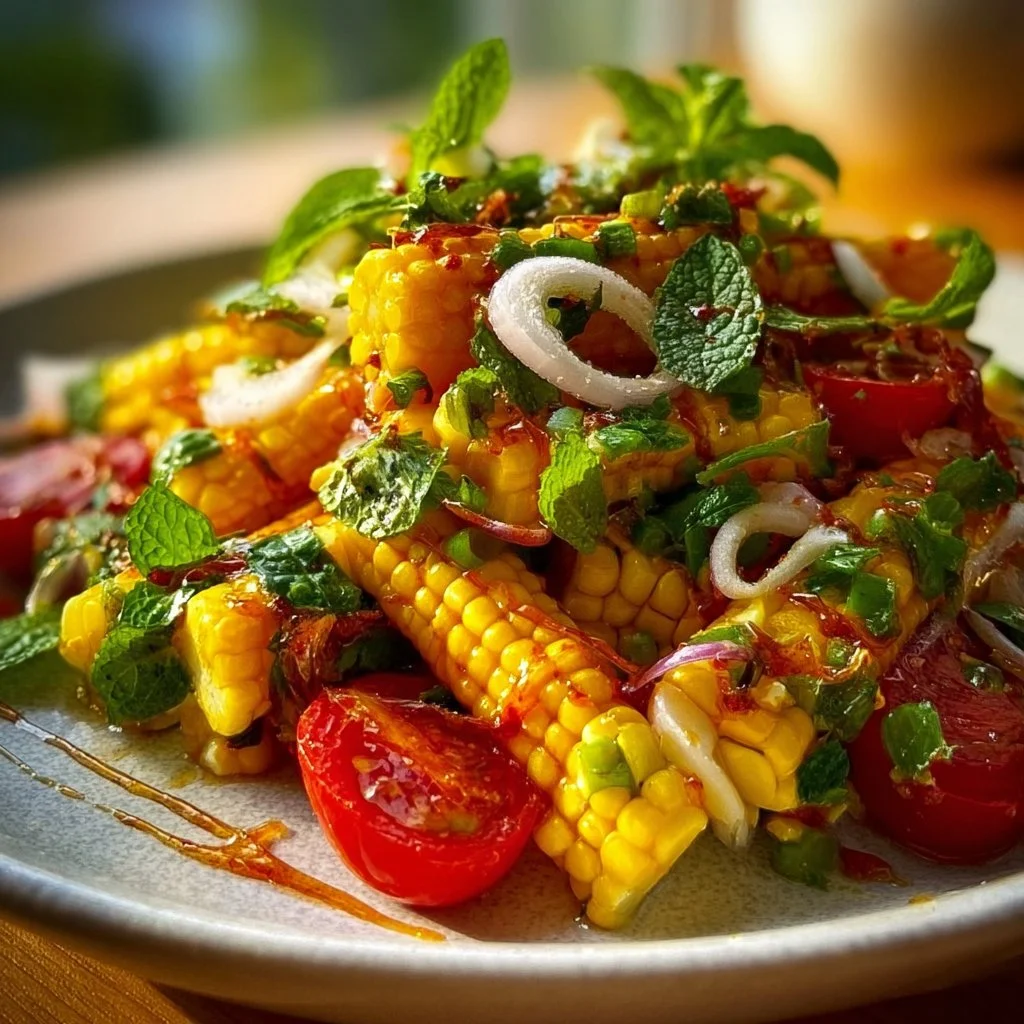 Summer Herb and Corn Salad