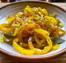 Zesty pickled banana peppers in a jar, adding flavor to your meals.