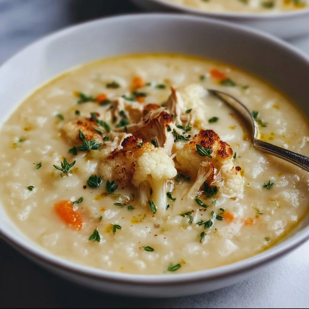 30-Minute Cauliflower Chicken Soup for Cozy Weeknight Dinners