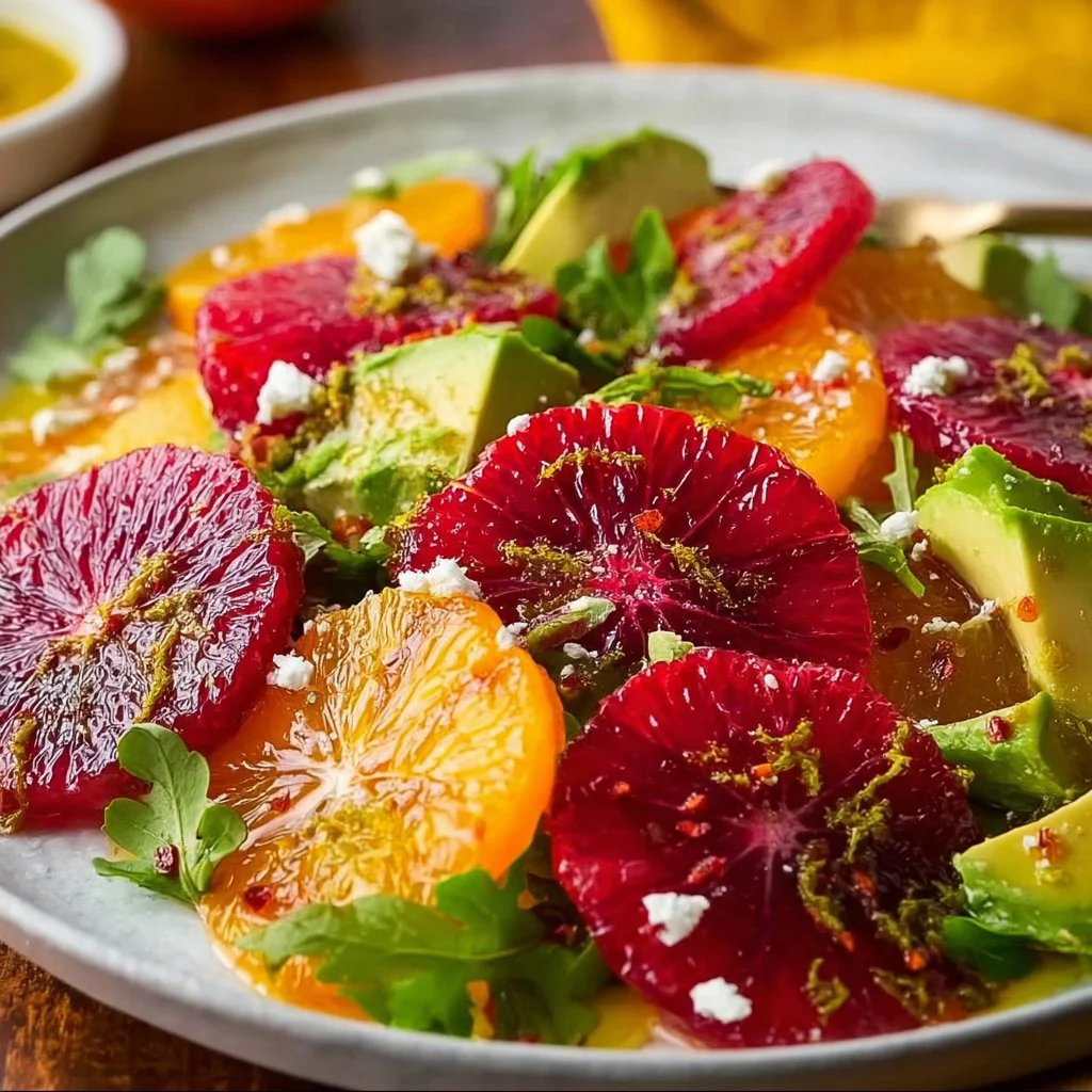 Blood Orange Avocado Salad