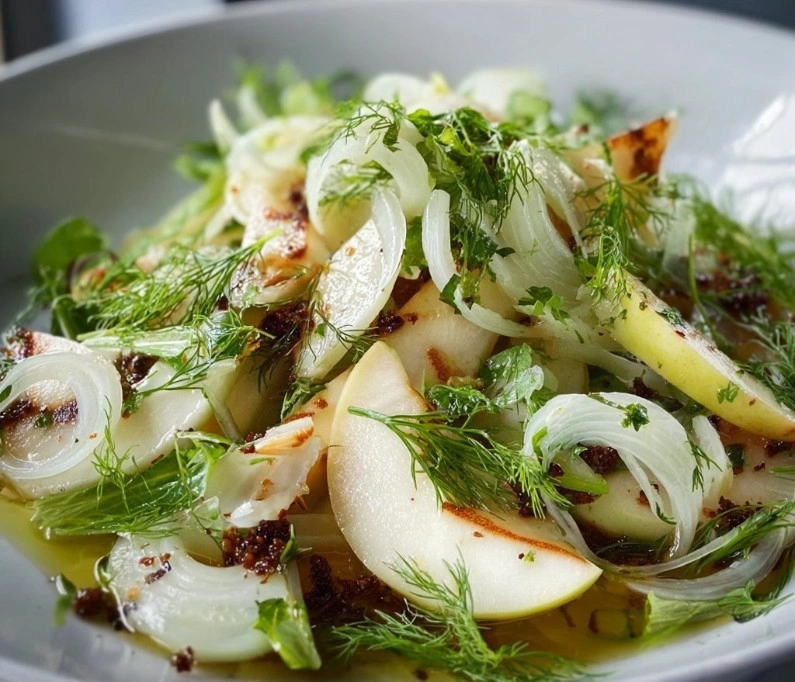 Delicious Fennel Apple Salad 2 fennel apple salad