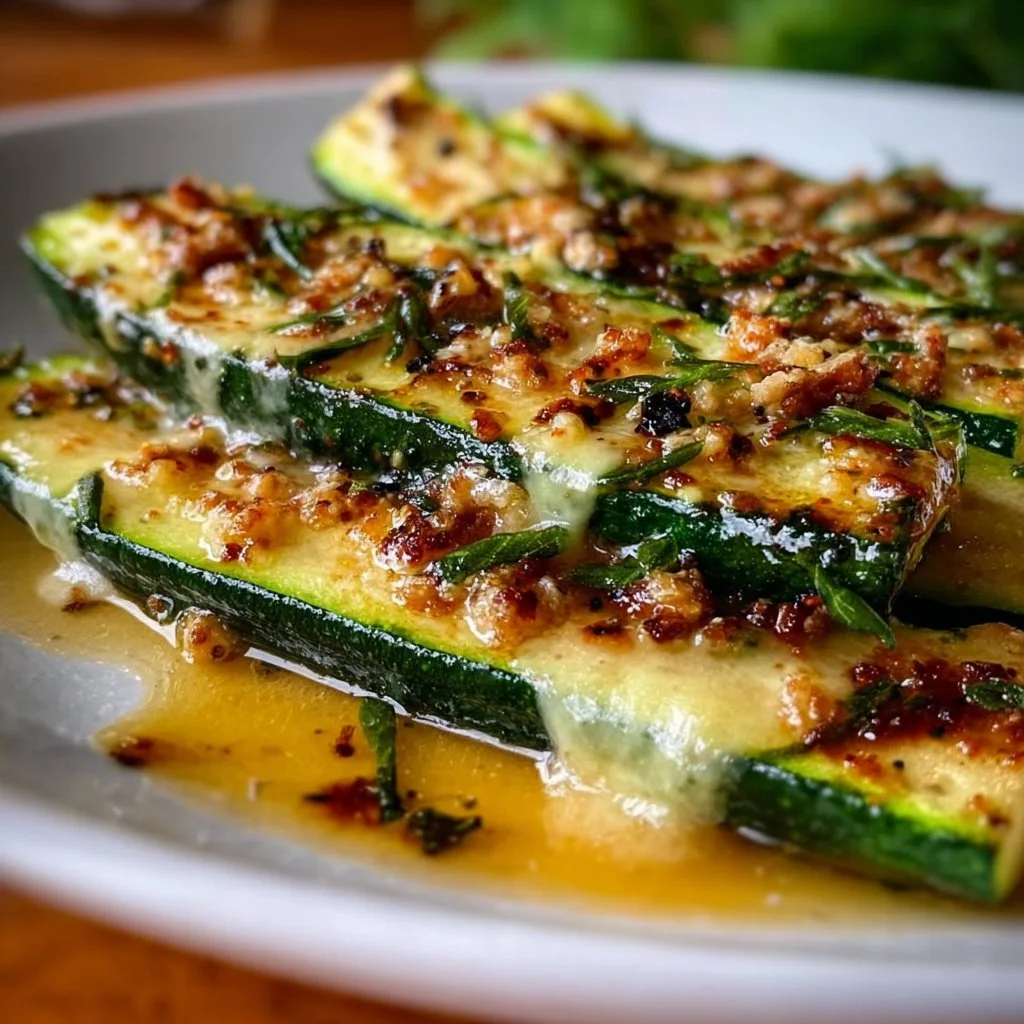 Garlic Butter Zucchini 2 Garlic Butter Zucchini