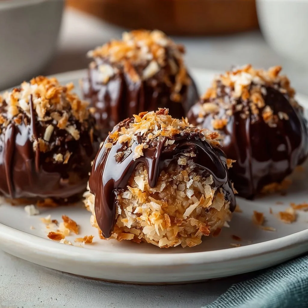 Heart-Healthy Samoa Truffles That Satisfy Your Sweet Cravings