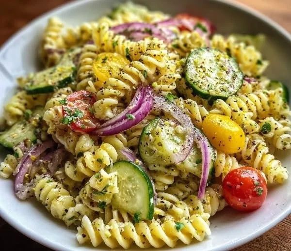 Lemon Dijon Pasta Salad
