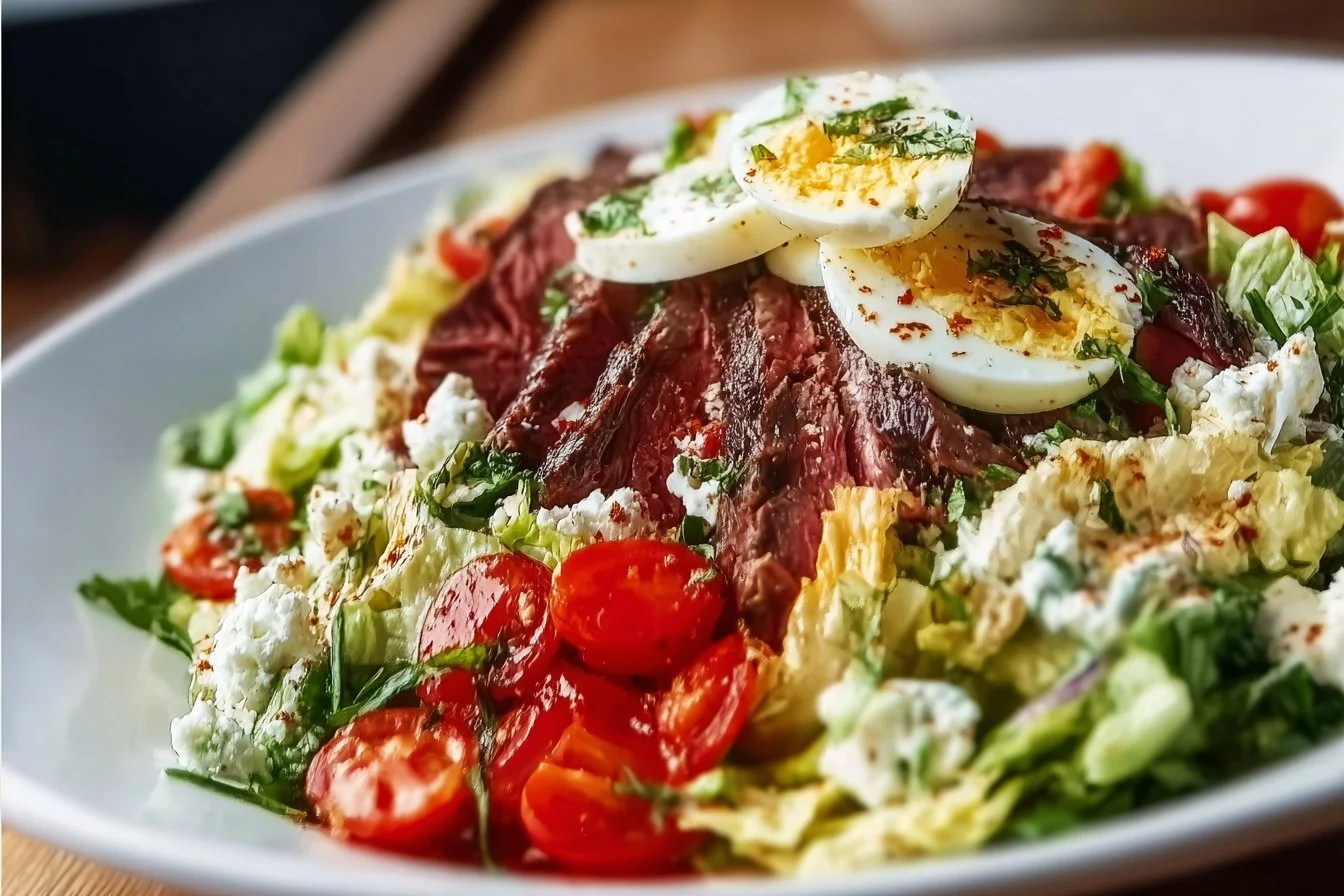 Loaded Protein Salad: A Deliciously Healthy Meal in Minutes 2 Loaded Protein Salad