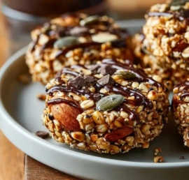 Deliciously crunchy Nut & Seed Rounds for healthy snacking