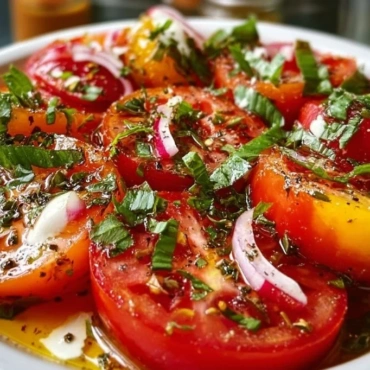 Herb-Infused Tomato Salad: A Bright and Flavorful Side Dish 2 herb infused tomato salad 2026 07 08 020307 1