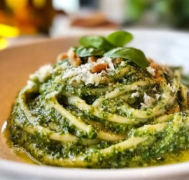 Joanna Gaines Pesto a fresh pesto recipe with basil and olive oil