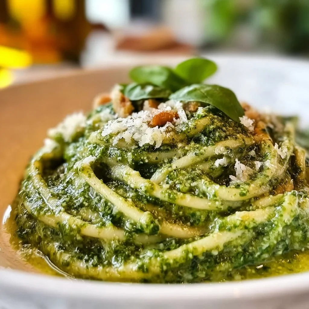 Joanna Gaines Pesto a fresh pesto recipe with basil and olive oil