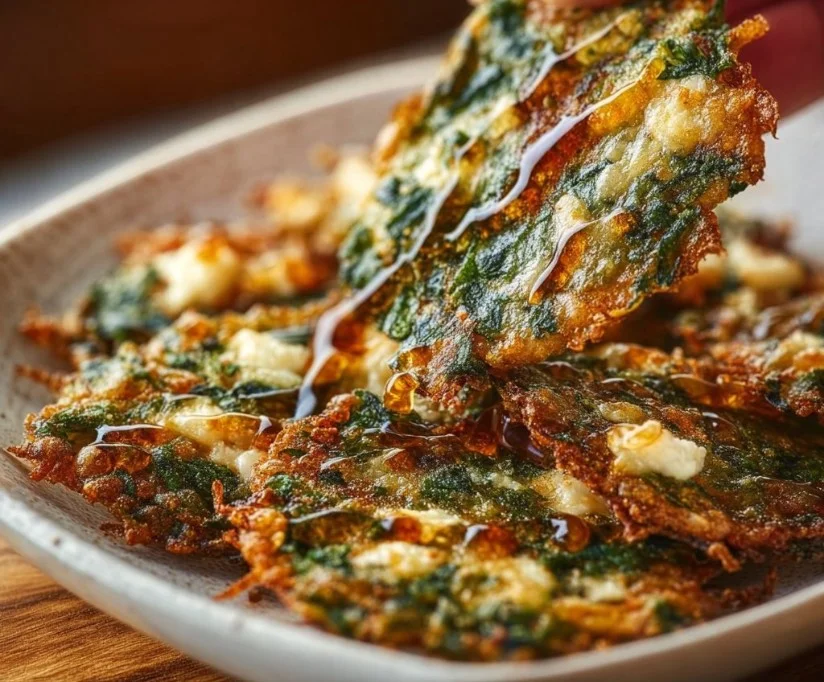 Crispy Spinach and Feta Crisps Recipe
