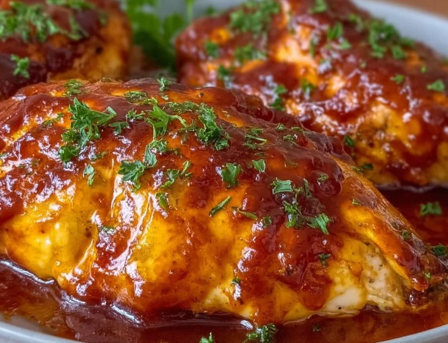 Easy Oven Baked BBQ Chicken Breast