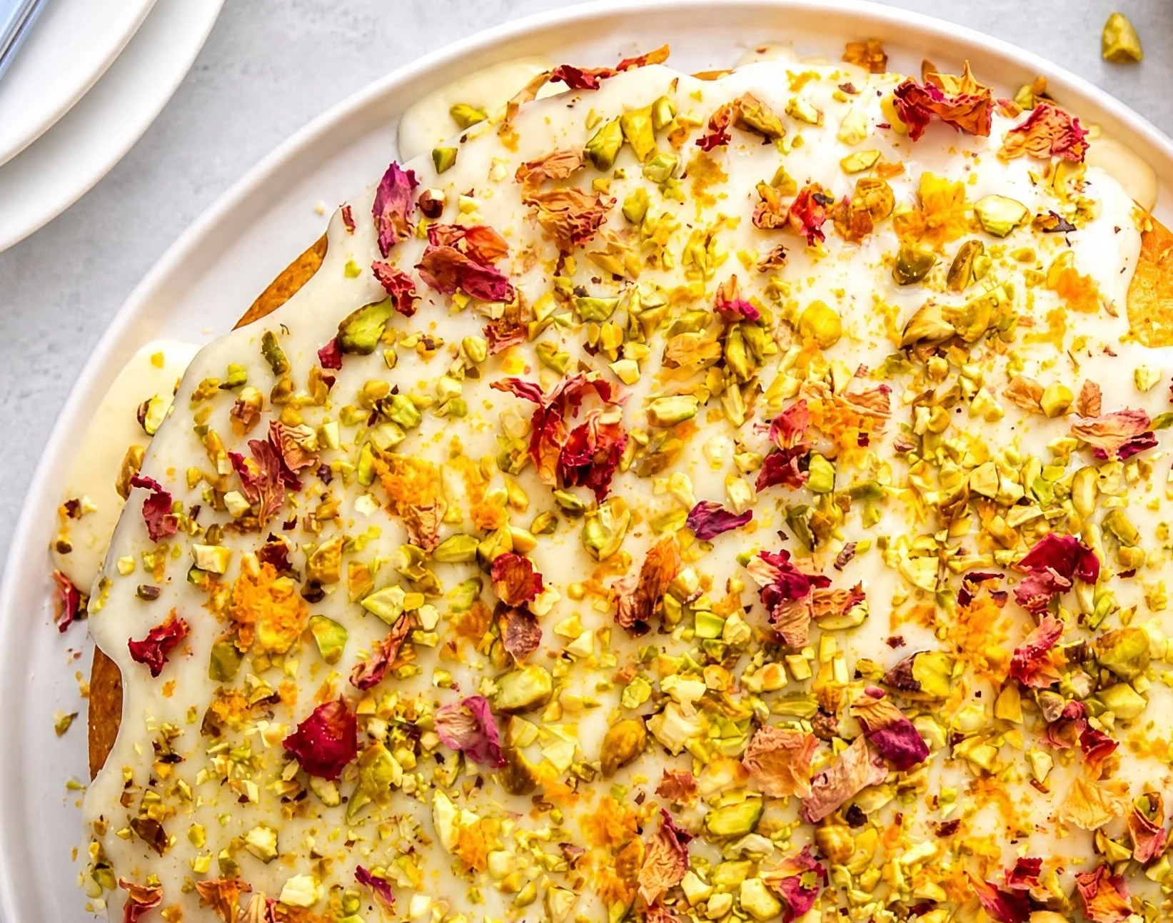 Persian Love Cake – Cardamom, Rose Water & Pistachio Magic