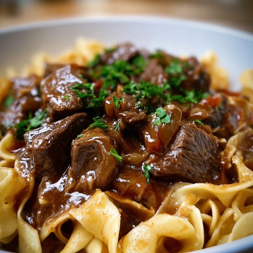 Slow Cooker Beef and Noodles – Easy Crockpot Comfort Food 3 Slow Cooker Beef and Noodles – Easy Crockpot Comfort Food